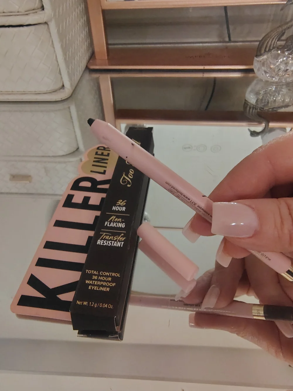 🆕⭐Too Faced Born This Way Translucent Medium And Killer eyeliner Espresso